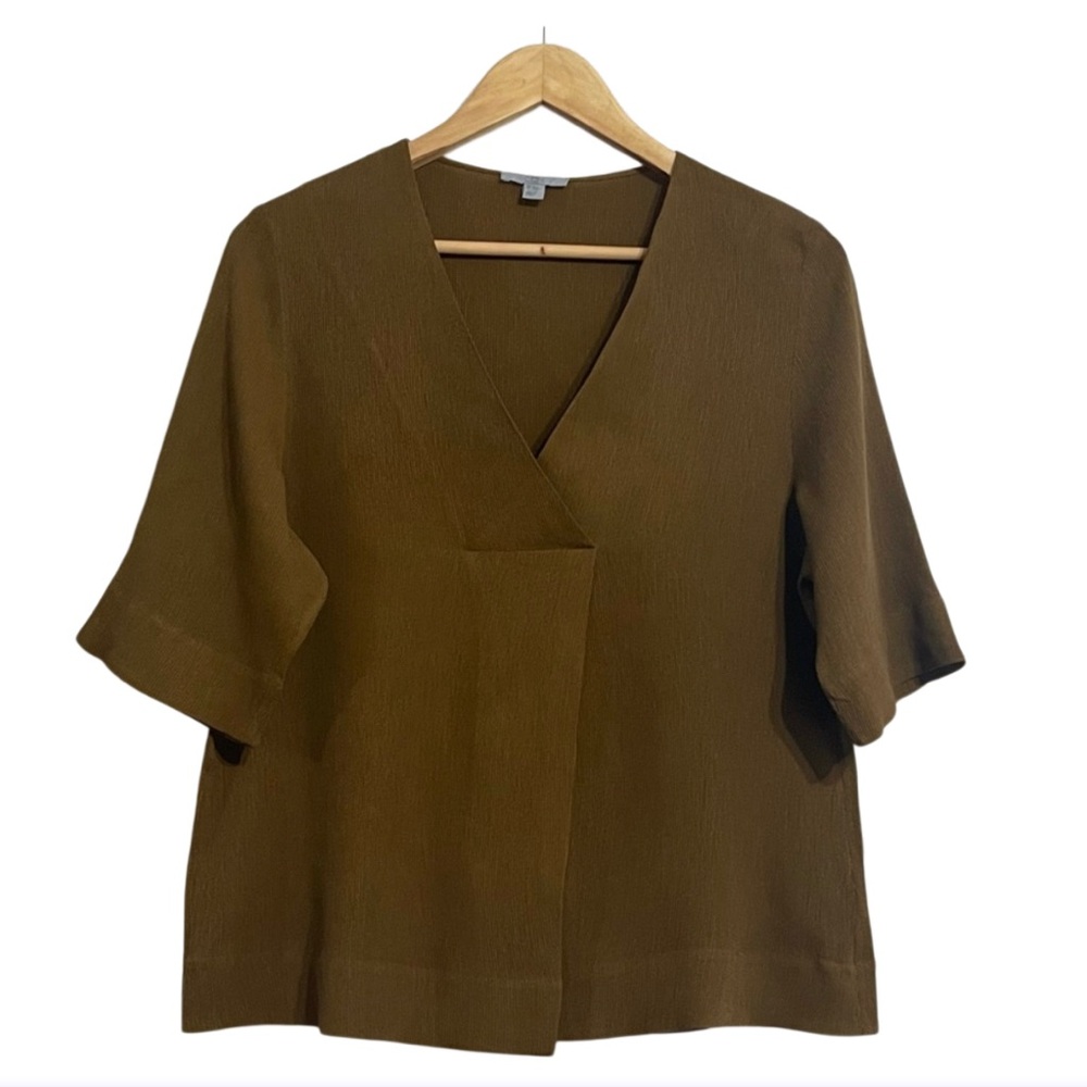 COS Brown Blouse